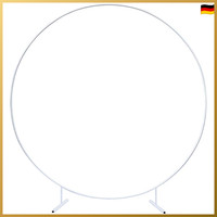 Ballonbogen StäNder Gold Metall Kreis Bogen 2M FüR Hochzeit Geburtstag