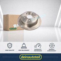 2X Bremsscheibe Hinten RAP Brakes R D0169 FüR Lexus