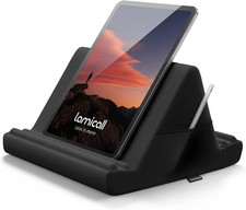 Tablet Pillow Holder Stand - Tablet Pillow Soft Pad for Lap, Bed and Desk with P