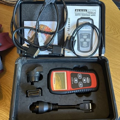 SEALEY VS8651 ÖL & SERVICE RESET TOOL - NEU KOMPLETT MIT KABELN & ZUBEHÖR
