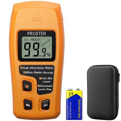 Handheld Wood Moisture Test M LCD Tester For Detector Firewood Paper Humidity Me