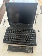 IBM Thinkpad 701CS Vintage Laptop Computer Bad Hinge READ 