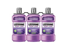 Listerine Total Care Fresh Mint Mouthwash, 33.8 fl. oz., 3 pk.