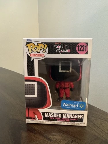 Funko POP! Squid Game Masked Manager  #1231 Walmart Exclusive
