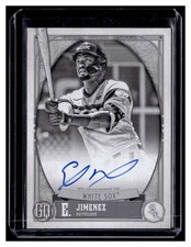 2021 Topps Gypsy Queen Variation Autograph Black and White Eloy Jimenez Auto /50