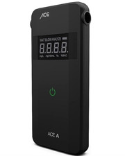 ACE A Digitales Alkoholtester mit Sensor und LCD-Display - Schwarz