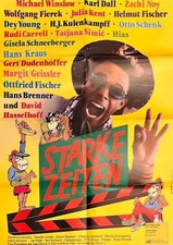 Original Filmplakat - Starke Zeiten - Karl Dall - Zachi Noy - Sammlung