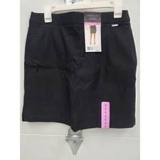 Rafaella Womens Black Skort Functional Pockets Size S RSBSF071 NWT