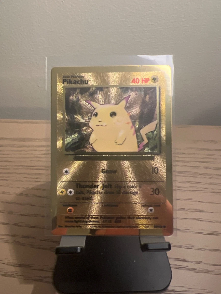 25+ Pikachu Pokémon TCG Metal Individual Collectible Card Game