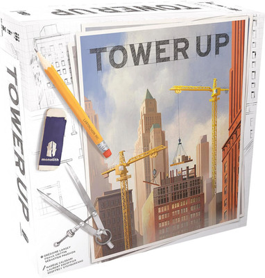 Monolith Board Games: Tower up - City Building Board Game, Competitive Strategy,