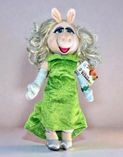 Disney Store Miss Piggy 19" Plush Gown Dress Muppets Most Wanted 2014 NWT