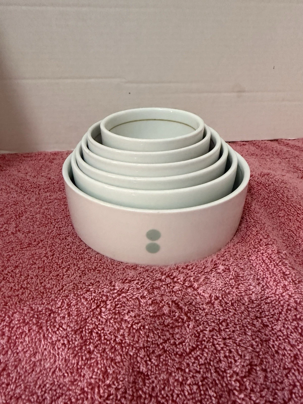 MESU MEASURING CUPS NESTING BOWLS PORTION CONTROL 6 TOTAL