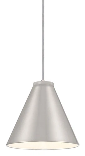 Minka Lavery 6201 Vantage 10"W Mini Pendant - Nickel - Picture 1 of 11