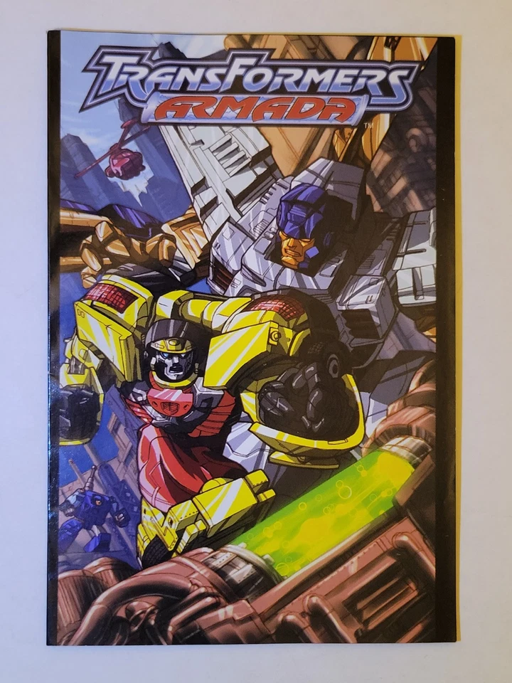 8 Transformers Pack-In Mini-Comics Armada 1-4 + Energon 1-4 Hasbro 2002-2004 - Image 3 of 4