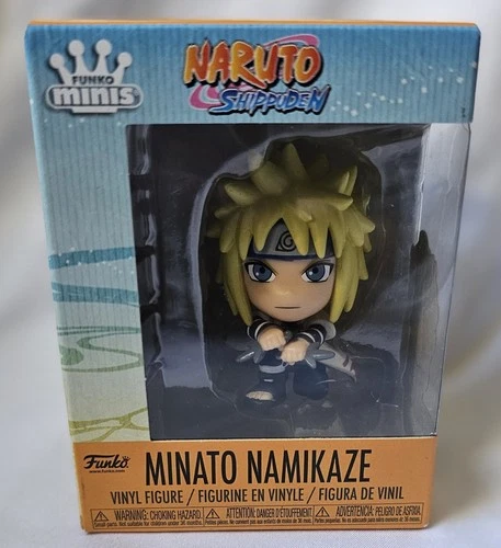 New In Box Naruto Shippunden Funko Minis Minato Namikaze Vinyl Figure Anime Hero