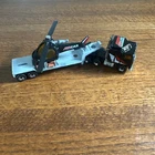 Vintage 1981 Matchbox Kenworth Semi Trailer With Air Car Helicopter 1/90