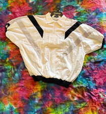 80s Black White Playboy Mens White Bunny Logo Collared Pullover Polo Shirt XL