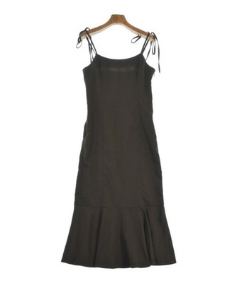 one after another NICE CLAUP Dresses Brown F 2200691285115