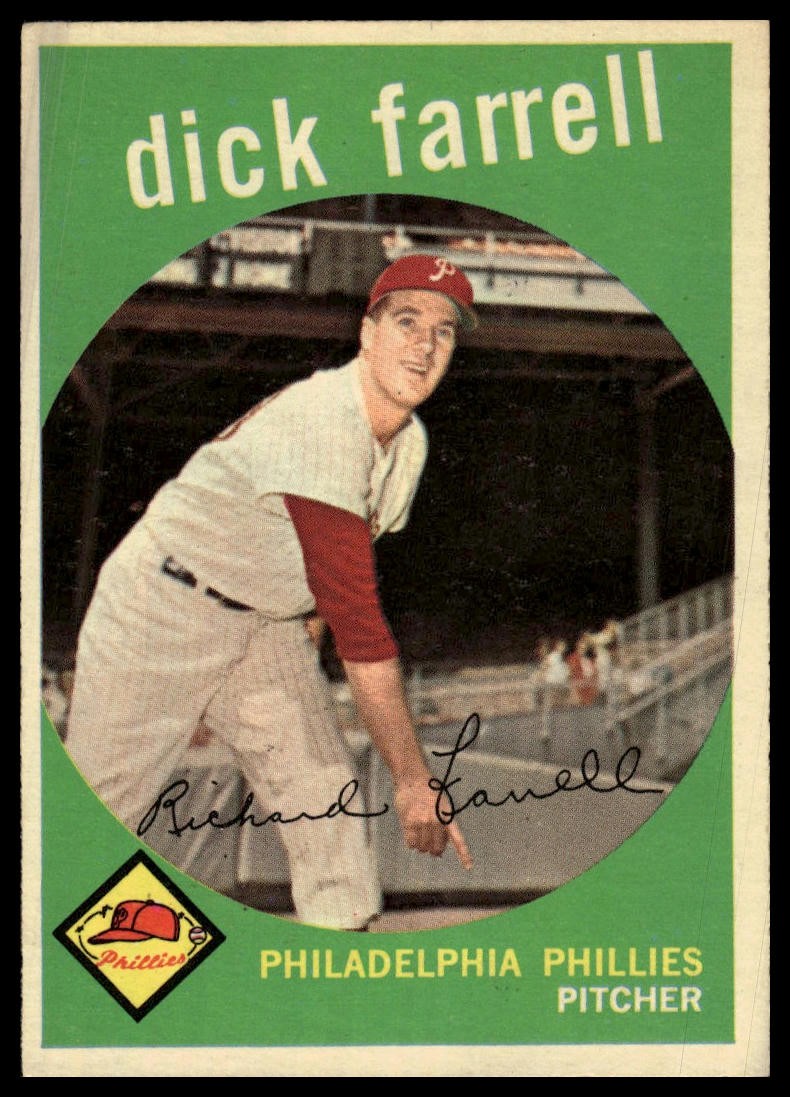 1959 Topps #175 Dick Farrell