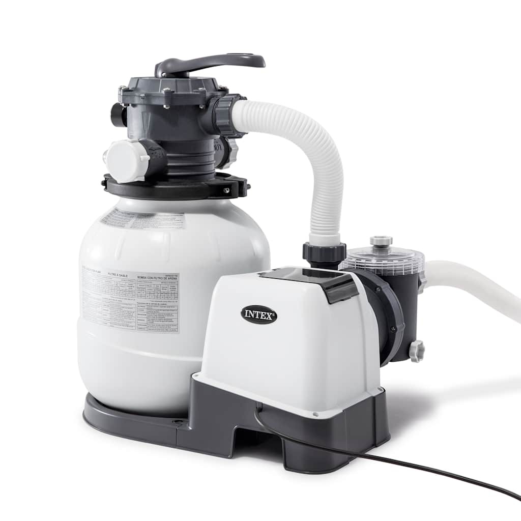 Depuradora de Arena Krystal Clear Limpieza Piscina Spa Filtro 7900 L/h INTEX