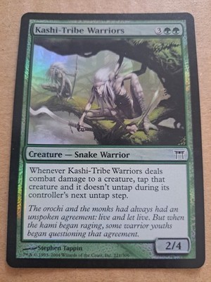 Kashi-Tribe Warriors - Foil - Champions Of Kamigawa - MTG 221