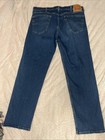Levi's 505 Men's Jeans Size 40x32, Blue Denim, Regular Fit, Straight Leg EUC — photo 2