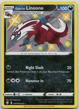 Galarian Linoone Holo SV079/SV122 Shining Fates Shiny Vault Pokemon NM/M