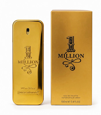 Paco Rebenne 1 Million Eau de Toilette Spray, Regular Size 3.4 fl oz