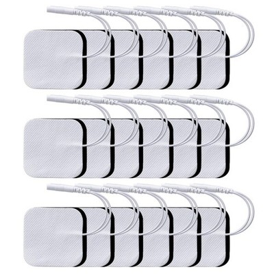 10tlg TENS Elektroden Pads Selbstklebend für Massage EMS Reizstrom Gerät 5x5cm