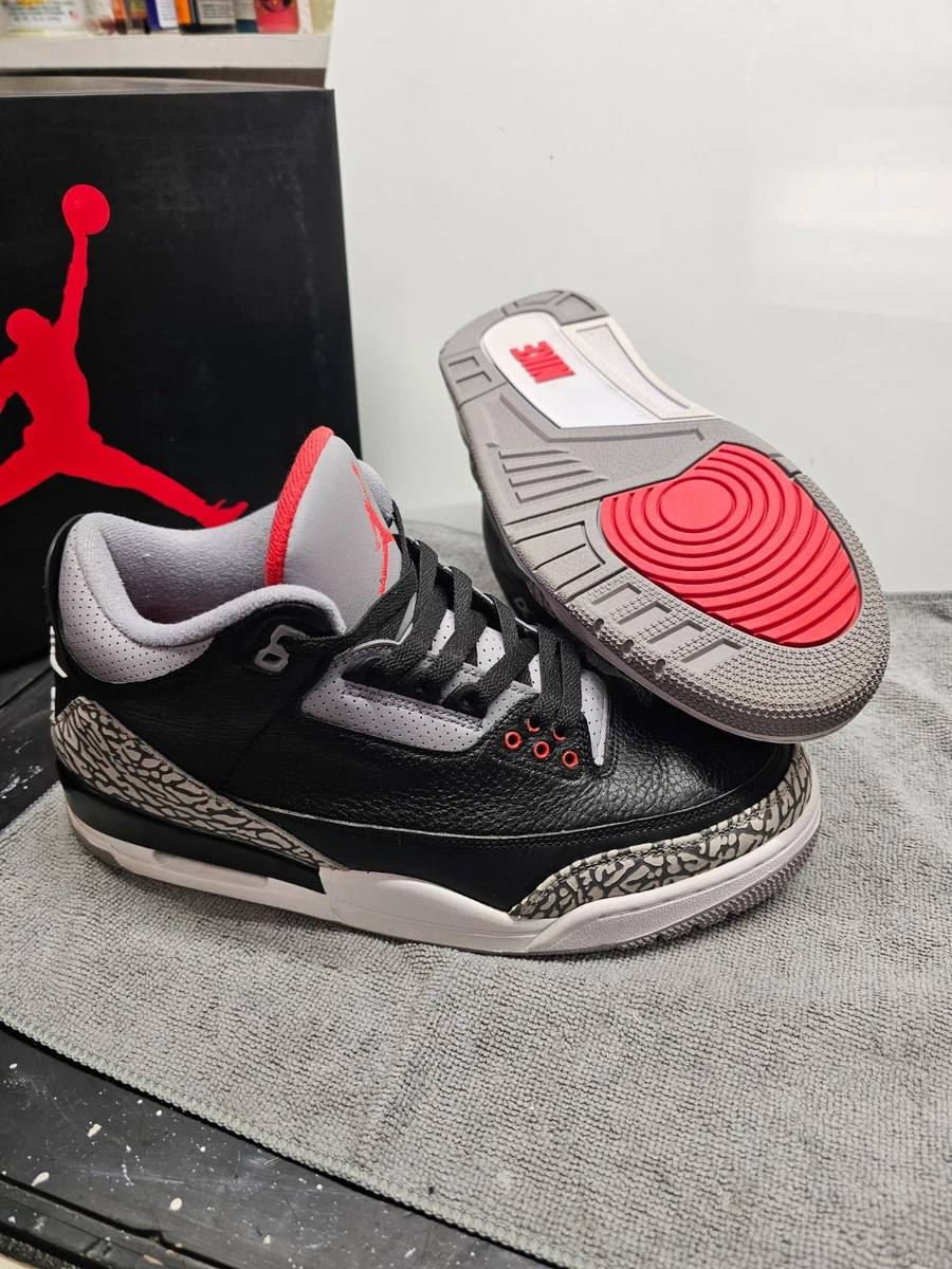 Las mejores ofertas en Jordan 3 Retro OG Mid Black Cement | eBay