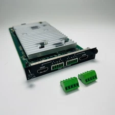 Crestron DMC-4KZ-HDO 2-Channel HDMI® 4K60 4:4:4 HDR Scaling Output Card for DM®