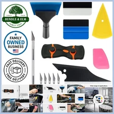 Car Window Tint Application Kit 8 Pcs Plastic Tools for Film Installation