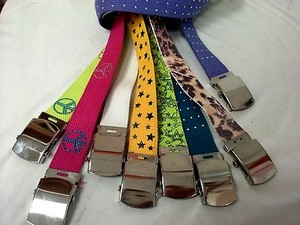 kids canvas belt
