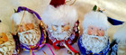 Santa Claus Christmas ornaments Santa Claus tree ornaments collection — photo 1