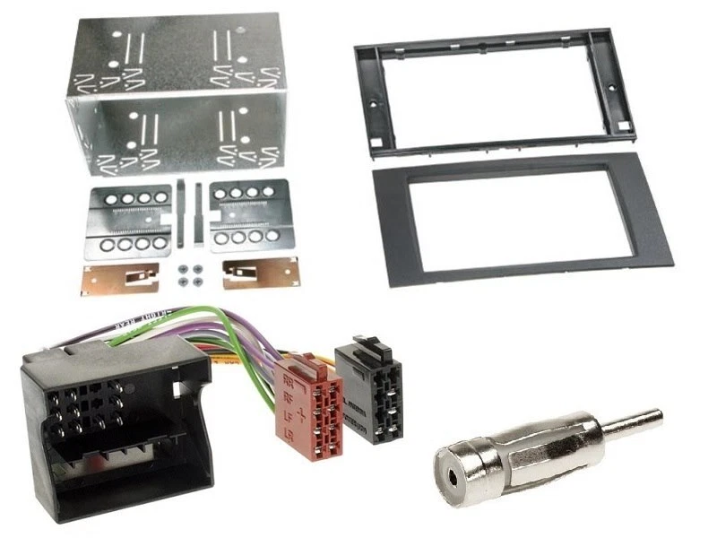 JVC Autoradio Touchscreen Bluetooth USB für Ford C-Max 2003-2007 schwarz - Bild 2 von 4