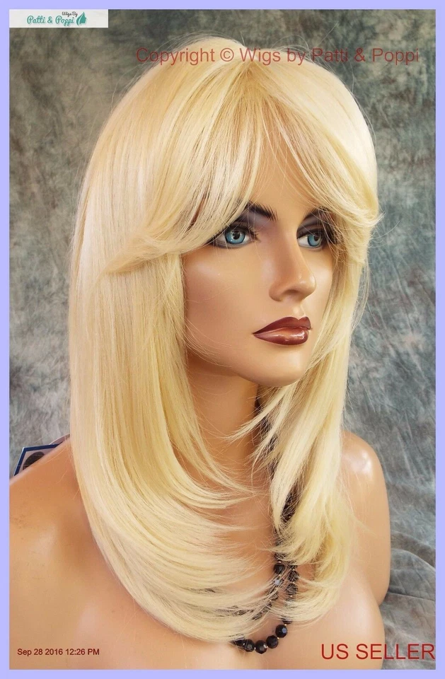 LARGE CAP LONG WIG HEAT SAFE SKIN TOP✯ COLOR #613 STRAIGHT CLASSY STYLE 1071 - Image 4 of 4