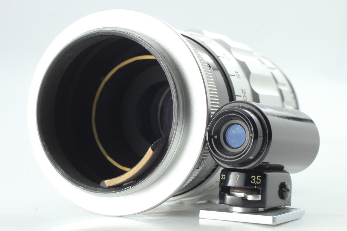 Almost MINT w/Box Finder】Topcon Topcor 9cm f/3.5 90mm Leica