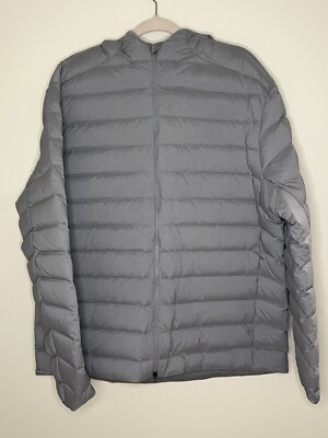 NWT Size XXL Lululemon Navigation 700-Down-Fill Hoodie RHIG Rhino Grey
