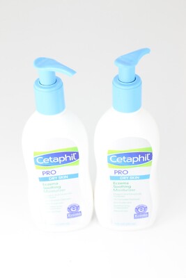 READ 2 x Cetaphil Pro DRY SKIN Eczema Soothing Moisturizer, 10 oz