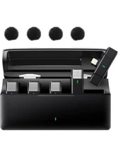 4 TX】 Wireless Lavalier Microphone for iPhone