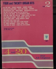 Vintage Organ Songbook Standards Four and Twenty Organ Hits Mills Music New