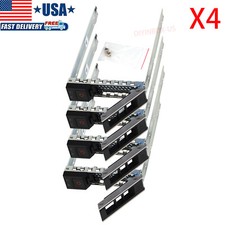 X4 New for Dell Gen14 R740 R740xd R940 R640 C6420 3.5" HDD TRAY CADDY X7K8W
