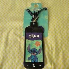 disney stitch lanyard phone
