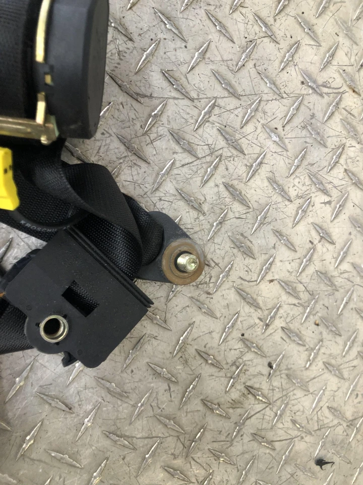 Conjunto de cinturón de seguridad para pasajero delantero Mercedes Benz C280 1998-2000 probado OEM Foto 3 de 4