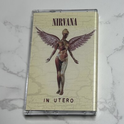 Nirvana - In Utero - Rock Song Album Cassette Tapes - New & Sealed