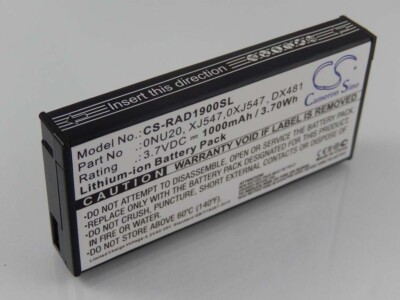 Raid Akku Ersatz für Dell 0NU209, 0XJ547, CNXVV, FR465, H2R6M, DX481, FR463