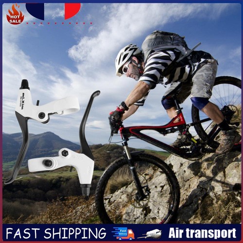 Paire De Poignees De Freins Aluminium Open Back Velo Course