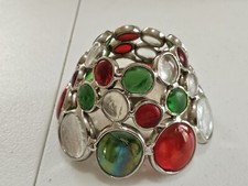 Candle Capper Holiday Stones Stay On Topper Colored Glass Stones Shaped Shade