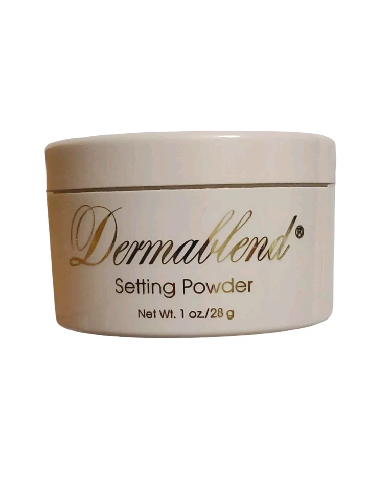 VTG Dermablend Setting Powder Translucent 1oz Original GOLD BOX New Old Stock  - Image 3 of 4