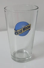 Blue Moon Pint Beer Glass